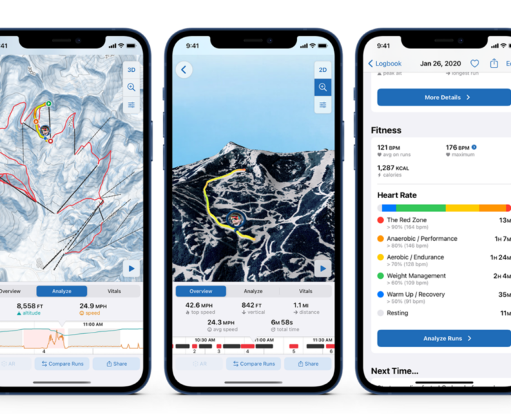 slopes app on iPhone