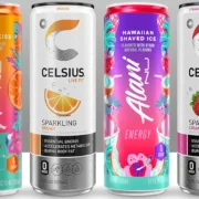 Celsius and Alani Nu cans