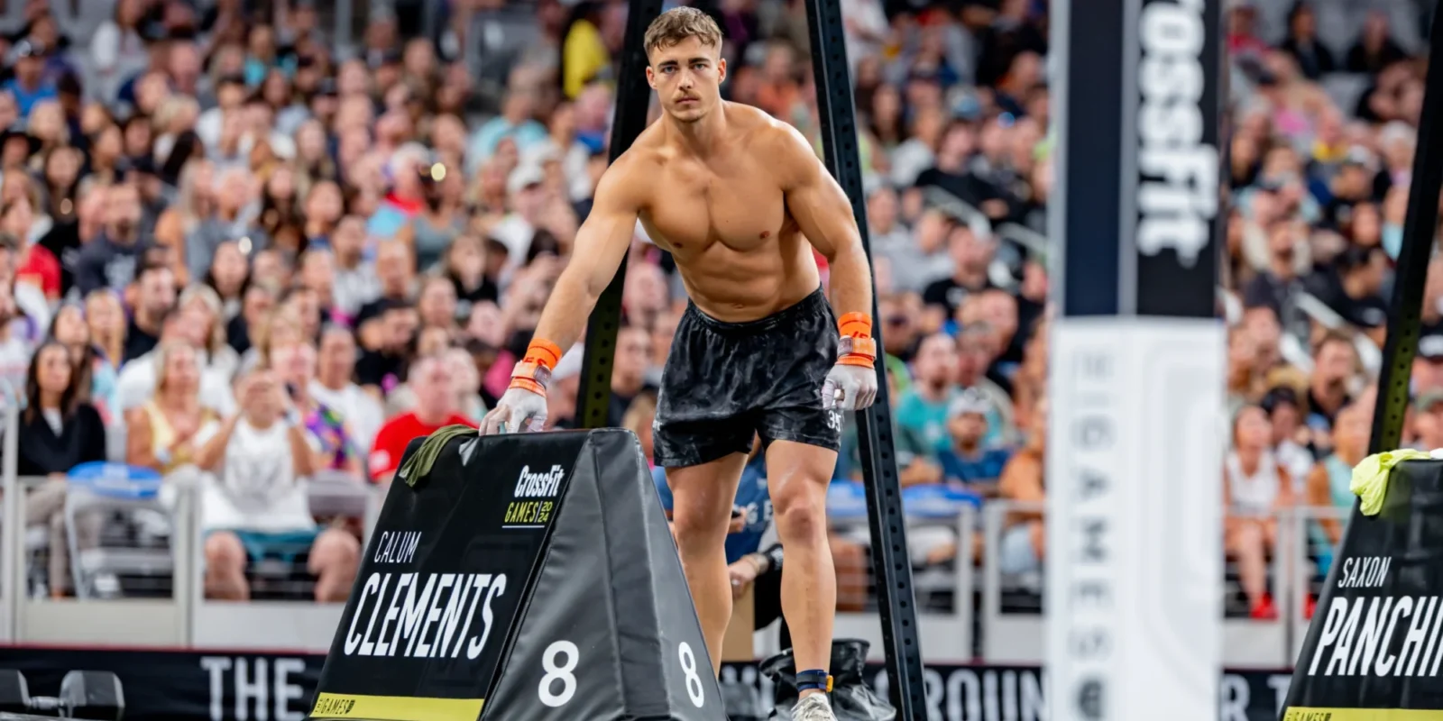 Calum Clements wearing Velites.