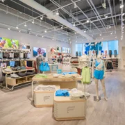 interior of a Fabletics retail store