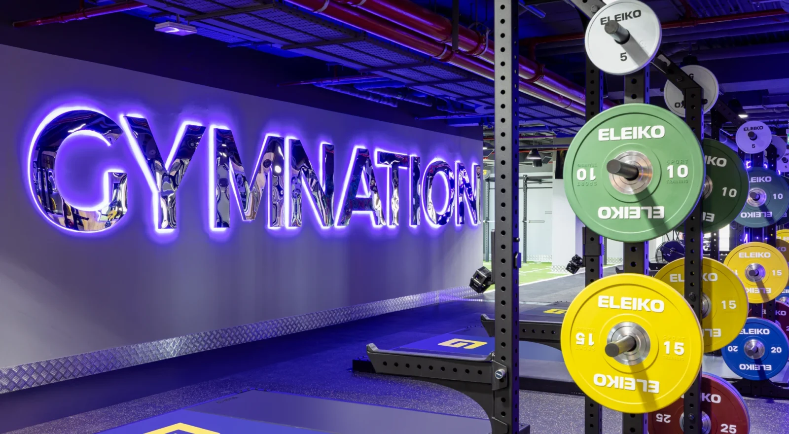 Inside of GymNation