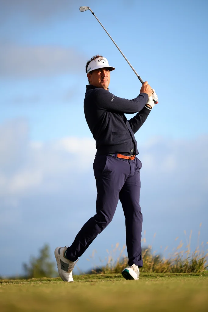 Kelly Kraft on the golf course