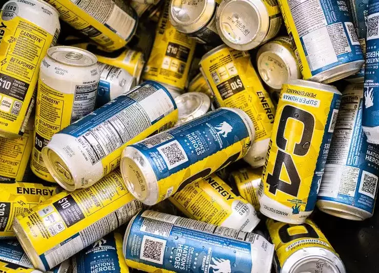 C4 Energy Drink cans