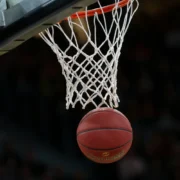 a basketball net and basketball C4